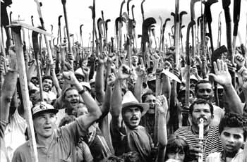 Workers violently taking over land in Brazil